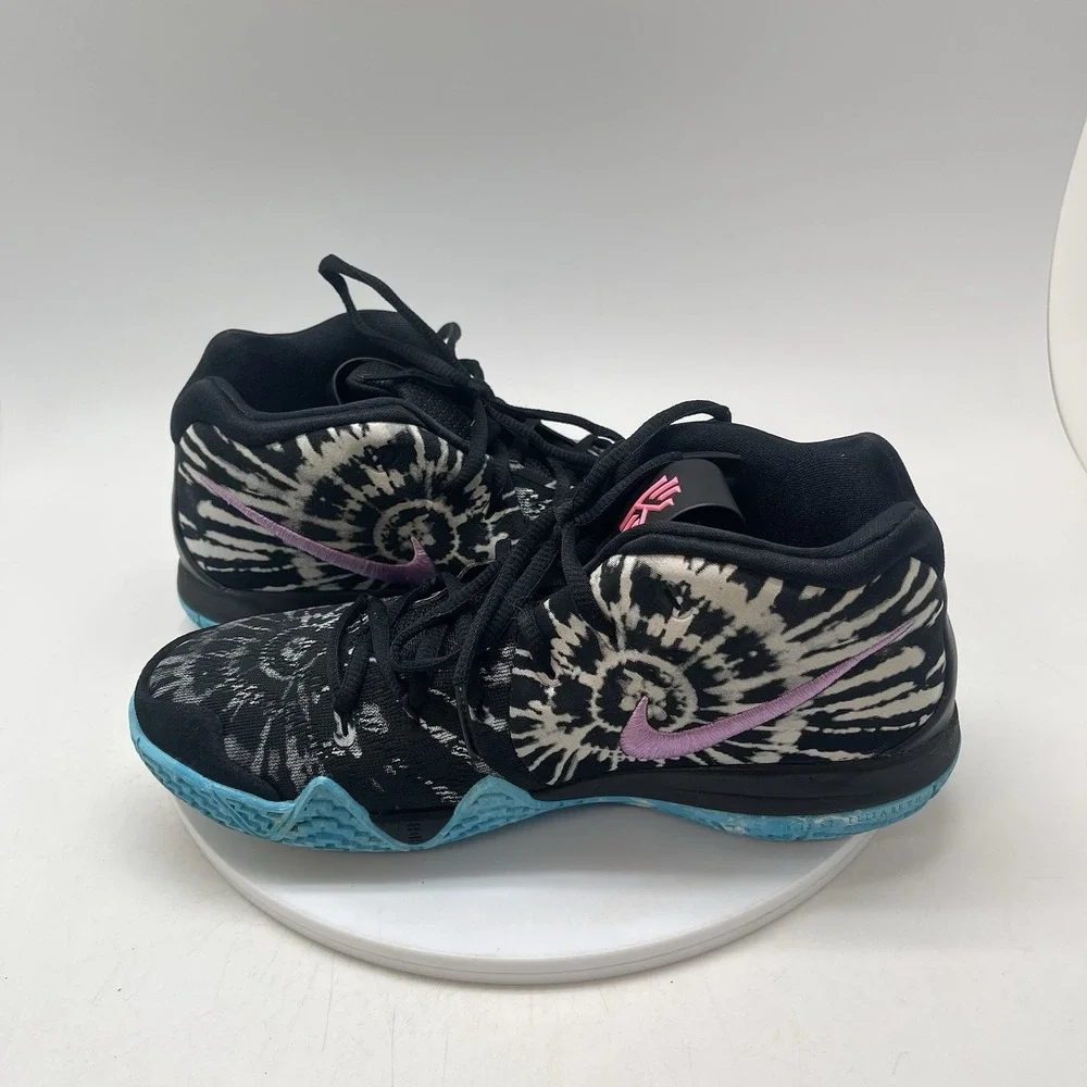 Nike Sneakers Youth 7 Kyrie 4 All Star Black A01322-001 Basketball Athletic Shoe